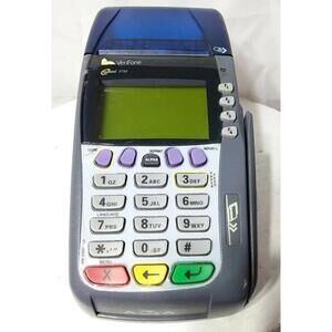 Verifone Omni 3740 POS Credit Card Terminal Payment Reader Processor Tested Work